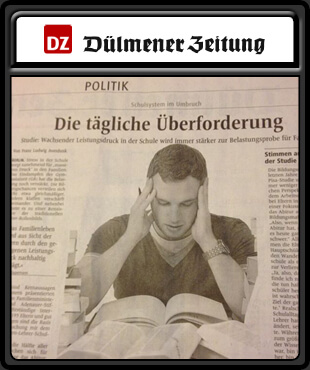 Dülmener Tagezeitung 310 x370 f. Stock