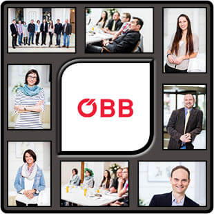 Fotograf für Businessaufnahmen fotografierte ÖBB