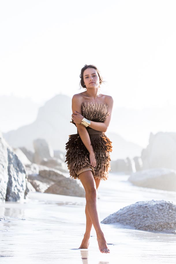 high fashion photoshoot with jessica lee buchanan at clifton beach for ice models cape town