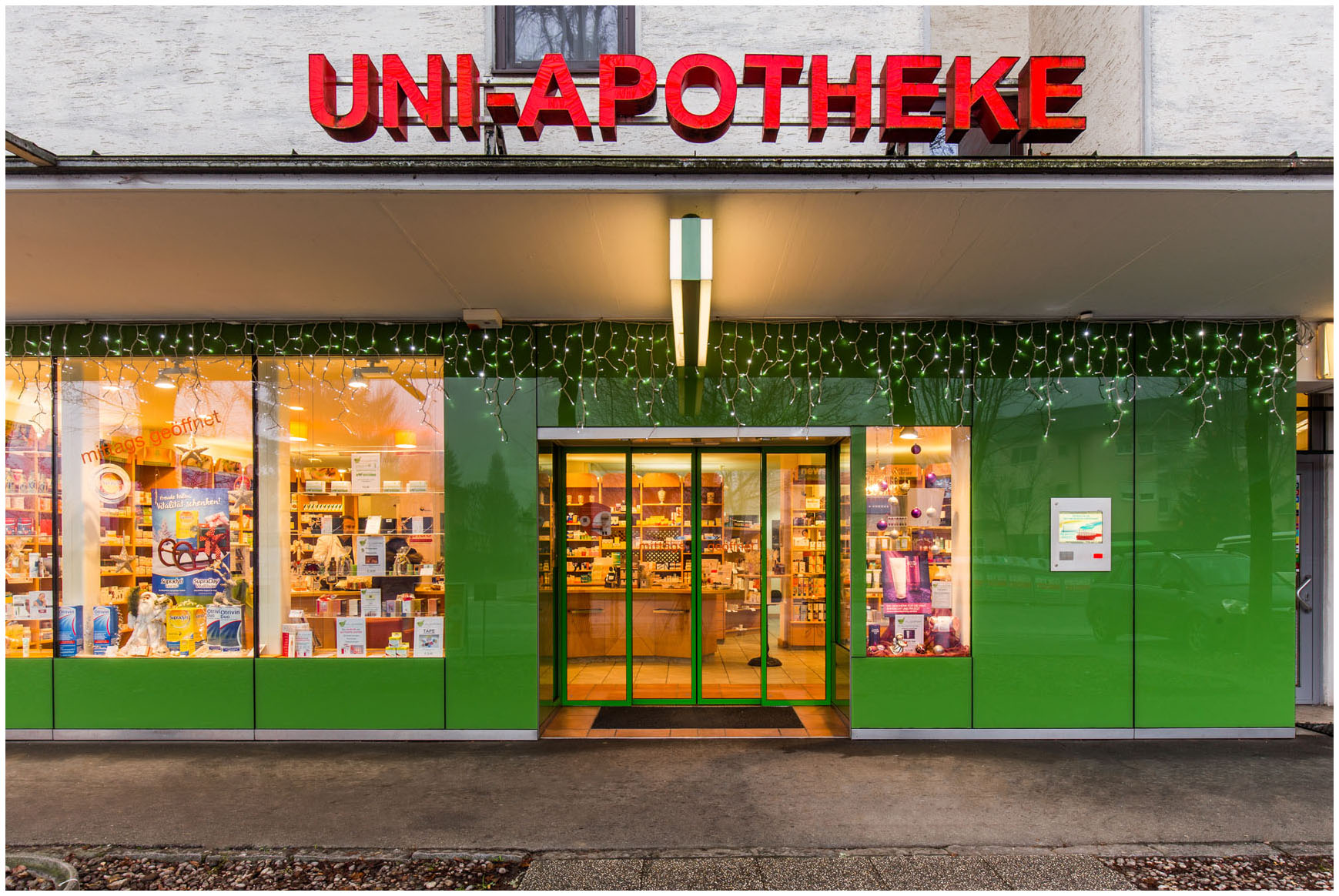 Aufnahmen für den Onlineshop und Webauftritt der Uni Apotheke in Klagenfurt, Kärnten, Österreich